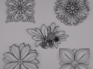 trim ornament 12 Modelo 3D