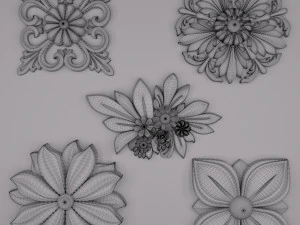 enfeite de acabamento 12 Modelo 3D