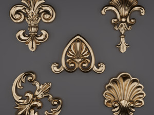 trim ornament 13 Modèle 3D
