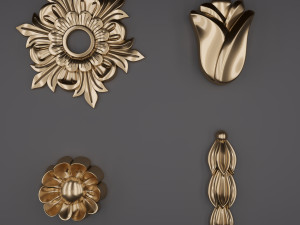 trim ornament 14 Modèle 3D