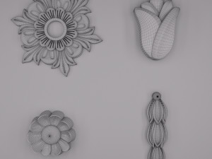 trim ornament 14 Modelo 3D