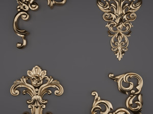 trim ornament 16 Modèle 3D