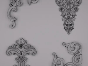 enfeite de acabamento 16 Modelo 3D