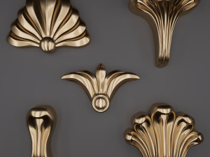 trim ornament 17 3D मॉडल