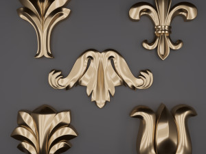trim ornament 18 3D मॉडल
