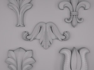 trim ornament 18 Modelo 3D