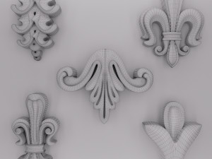 trim ornament 20 Modelo 3D