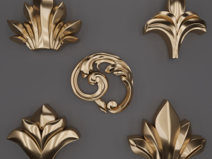 trim ornament 22 Modèle 3D