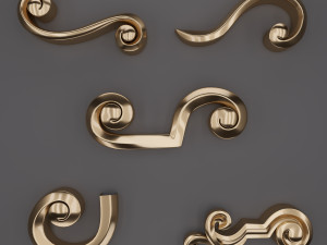 trim ornament 24 Modèle 3D