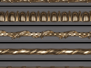 trim ornament 26 Modèle 3D