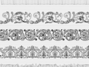 trim ornament 30 Modèle 3D