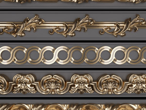 trim ornament 32 3D मॉडल