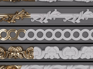 trim ornament 32 3D Модель