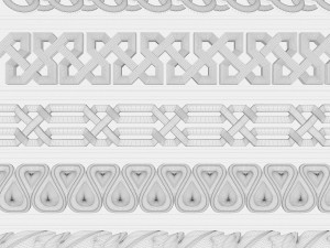 trim ornament 34 Model 3D