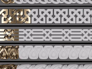 enfeite de acabamento 34 Modelo 3D