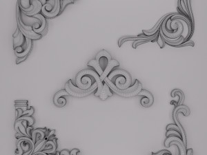 trim ornament 35 3D 模型