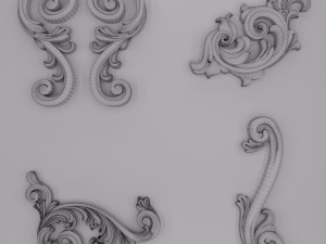 trim ornament 37 Modelo 3D