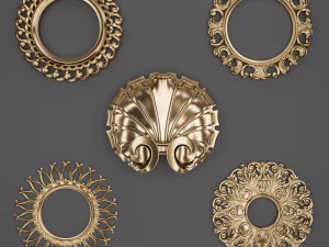 отделка орнаментом 38 3D Модель