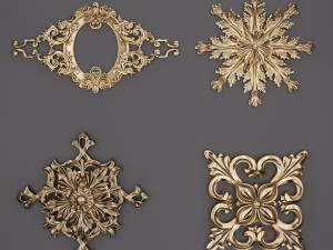 trim ornament 39 3D मॉडल
