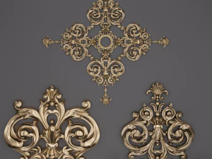 отделочный орнамент 40 3D Модель