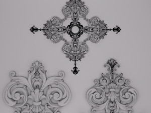 trim ornament 40 Modèle 3D