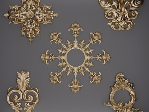 trim ornament 43 Modèle 3D