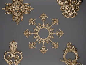 декоративная отделка 43 3D Модель