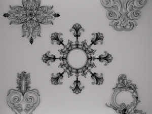 trim ornament 43 Modelo 3D