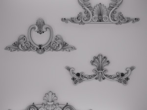 trim ornament 44 3D 模型