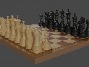 chess Modello 3D