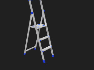 stepladder Modelo 3D