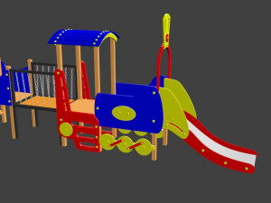 slide 3D Model