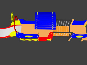 slide 3D Model