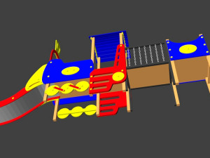 slide 3D Model