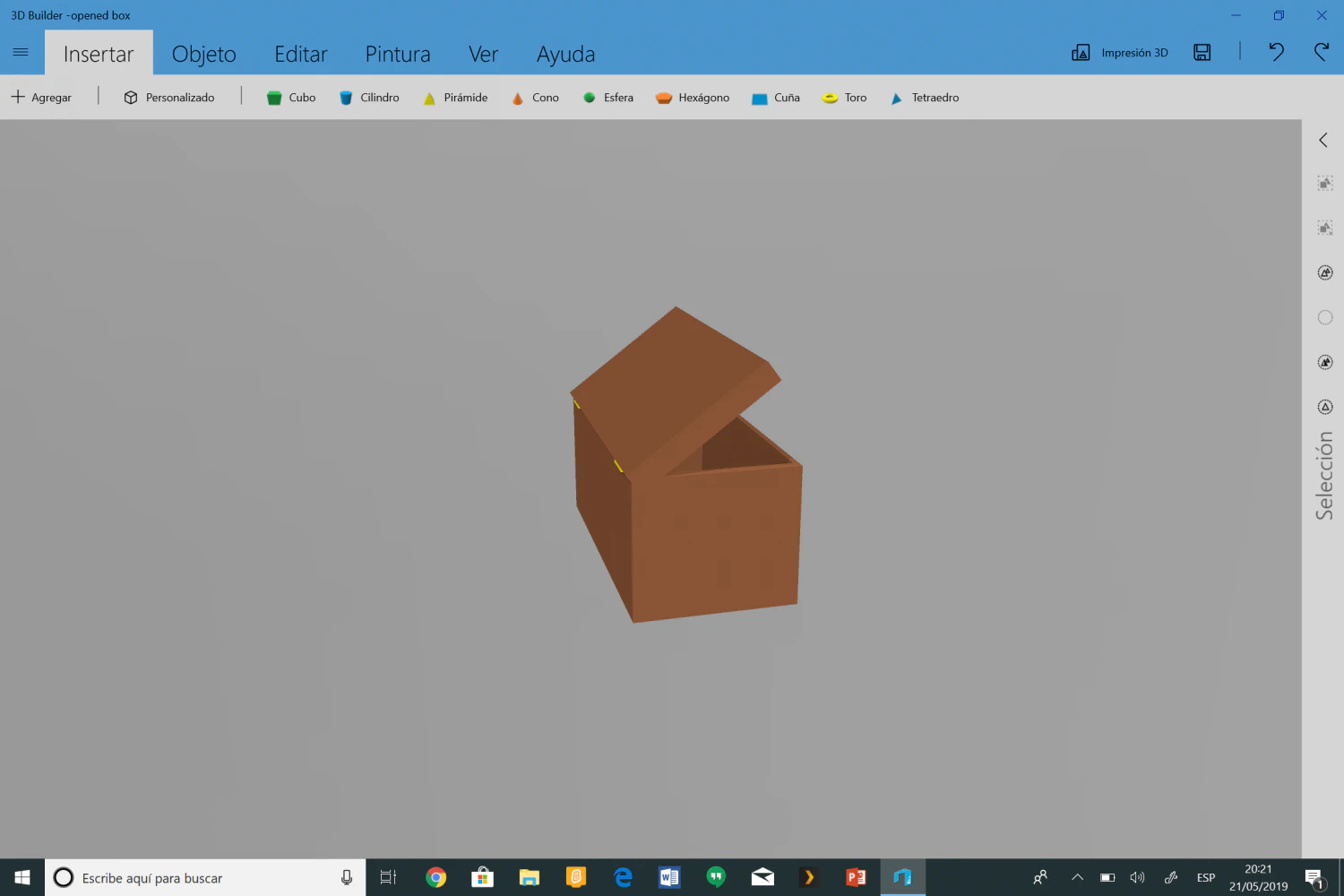 box 3D Model .c4d .max .obj .3ds .fbx .stl .blend 