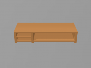 television cabinet 3D Model