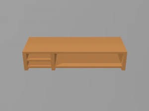 television cabinet 3D Model