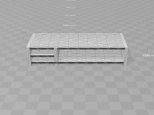 television cabinet 3D Model