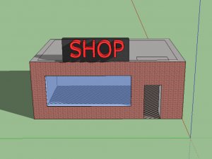 shop 3D Model