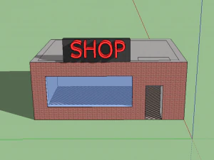 shop 3D Model