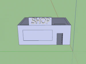 shop 3D Model