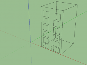 simple building 3D Model