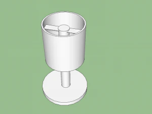 l&acirc;mpada simples Modelo 3D