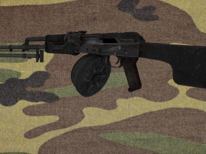 machine rpk-74m 3D Model