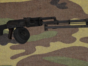 machine rpk-74m 3D Model