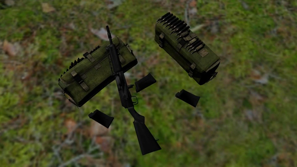 shotsaiga 20c 3D Model .c4d .max .obj .3ds .fbx .stl .blend 