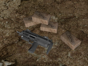 hk-mp7a1 3D Model