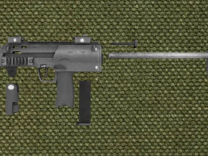 hk-mp7a1 3D Model