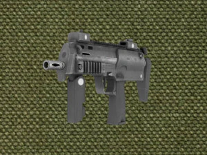 hk-mp7a1 3D Model