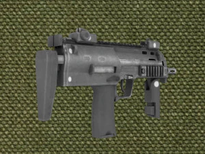 hk-mp7a1 3D Model